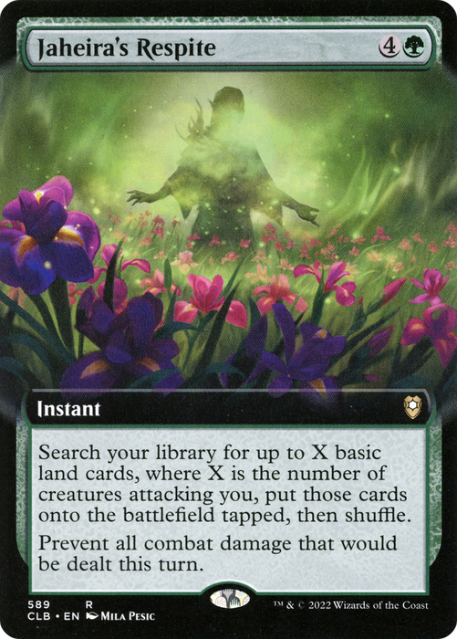 Jaheira's Respite (CLB-589) - rare: (Extended Art) - Foil