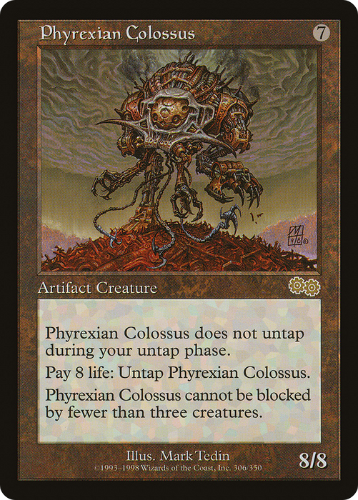 Phyrexian Colossus (USG-305) - rare