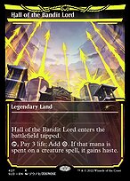 Hall of the Bandit Lord (SLD-427) - rare: (Showcase) - Foil