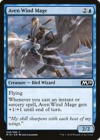 Aven Wind Mage (M19-045) - common