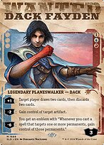 Dack Fayden (SLD-1689) - mythic: (Showcase) (Borderless)