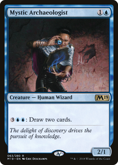 Mystic Archaeologist (M19-063) - rare - Foil