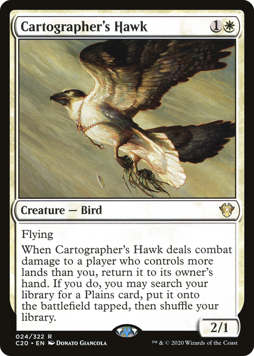 Cartographer's Hawk (C20-024) - rare
