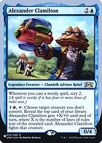 Alexander Clamilton (LIST-010) - rare - Foil