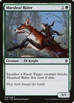 Maraleaf Rider (ELD-166) - common