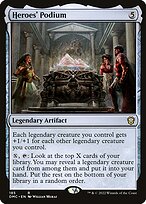 Heroes' Podium (DMC-185) - rare