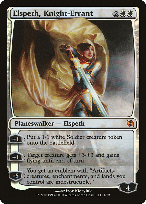 Elspeth, Knight-Errant (DDF-001) - mythic - Foil