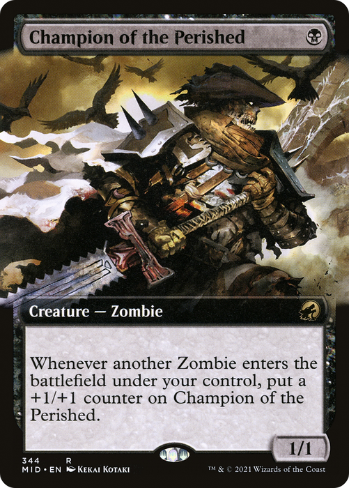 Champion of the Perished (MID-344) - rare: (Extended Art)