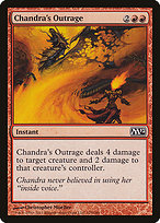Chandra's Outrage (M12-125) - common - Foil