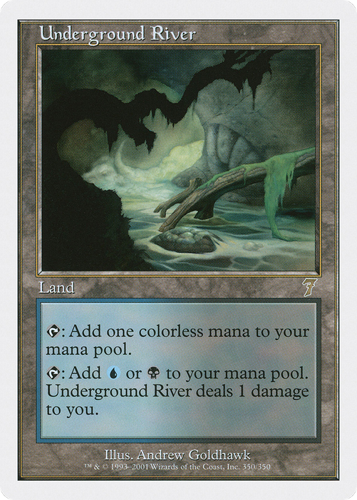 Underground River (7ED-350) - rare