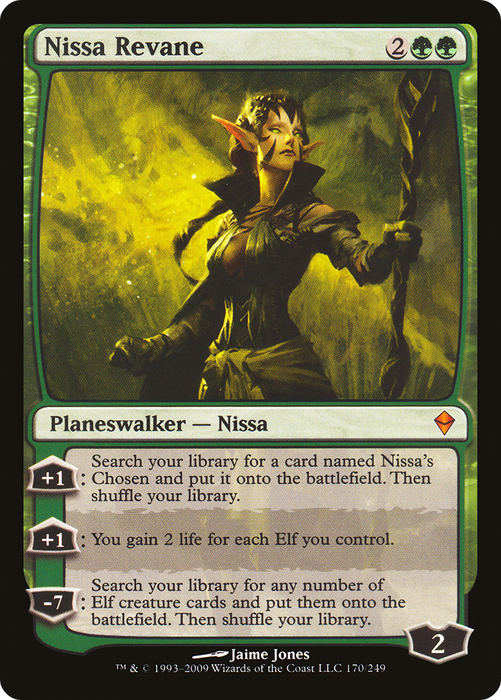 Nissa Revane (ZEN-170) - mythic - Foil