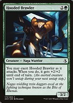 Hooded Brawler (AKH-173) - common - Foil