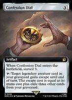 Confession Dial (WHO-456) - rare: (Extended Art)