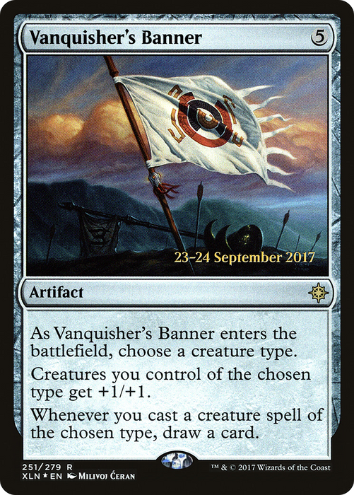 Vanquisher's Banner (PRE-251S) - rare - Foil