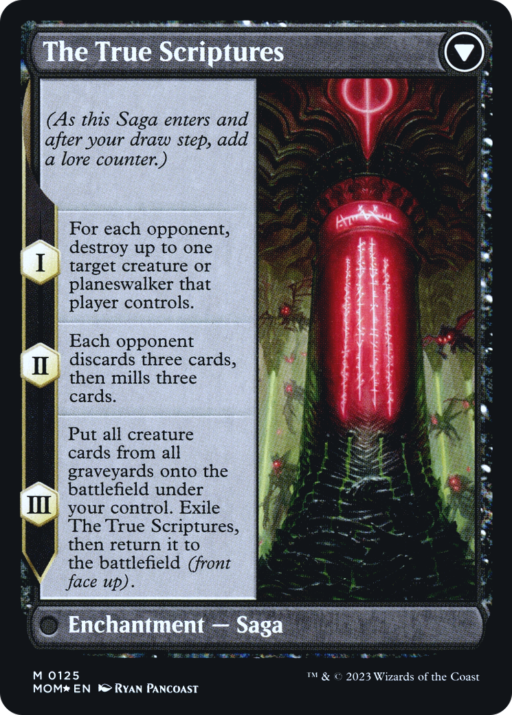 Sheoldred // The True Scriptures (PRE-125S) - mythic - Foil