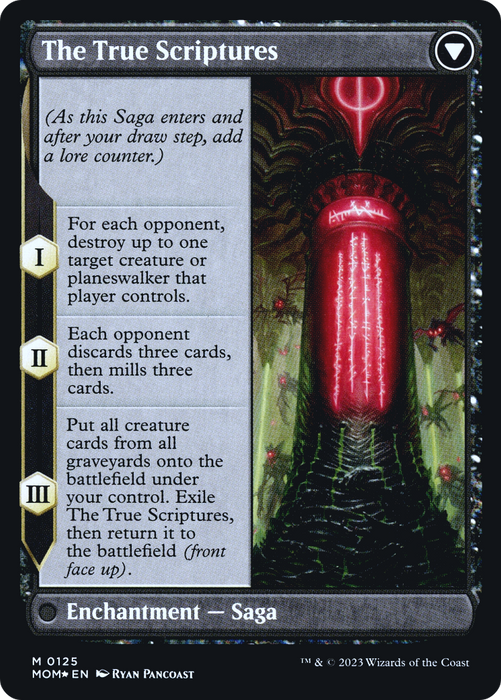 Sheoldred // The True Scriptures (PRE-125S) - mythic - Foil