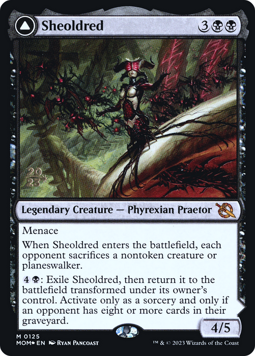 Sheoldred // The True Scriptures (PRE-125S) - mythic - Foil