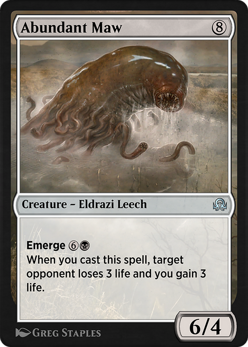 Abundant Maw (SIR-001) - uncommon