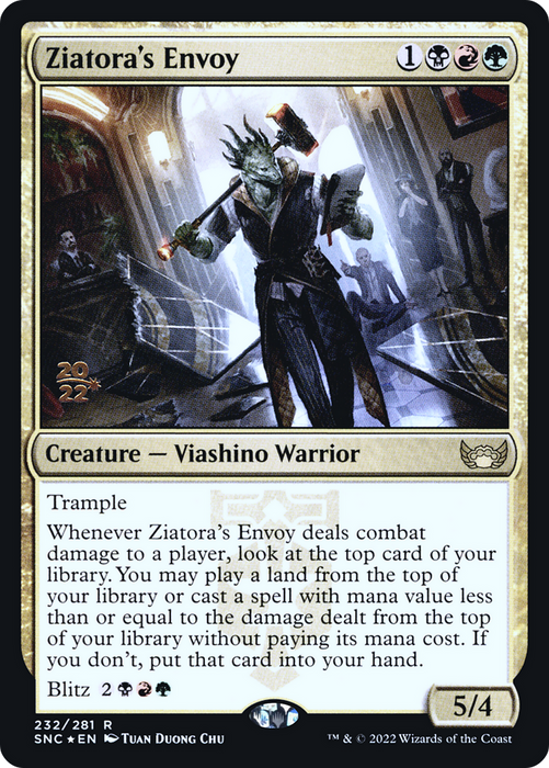 Ziatora's Envoy (PRE-232S) - rare - Foil
