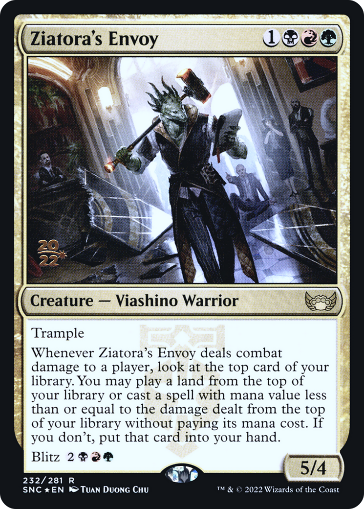 Ziatora's Envoy (PRE-232S) - rare - Foil