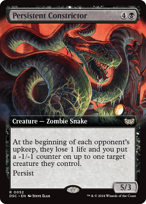 Persistent Constrictor (DSC-052) - rare: (Extended Art)