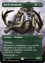 Battle Mammoth (KHM-298) - mythic (Borderless)