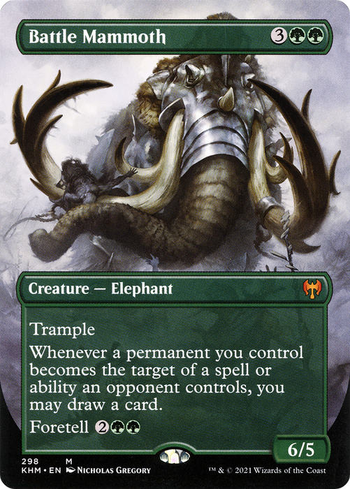 Battle Mammoth (KHM-298) - mythic (Borderless)