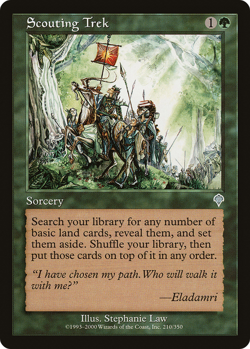 Scouting Trek (INV-210) - uncommon - Foil