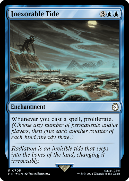Inexorable Tide (PIP-705) - rare - Foil