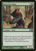 Runeclaw Bear (M11-195) - common