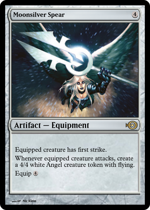 Moonsilver Spear (PRM-44311) - rare - Foil