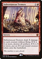 Subterranean Tremors (CN2-058) - mythic - Foil