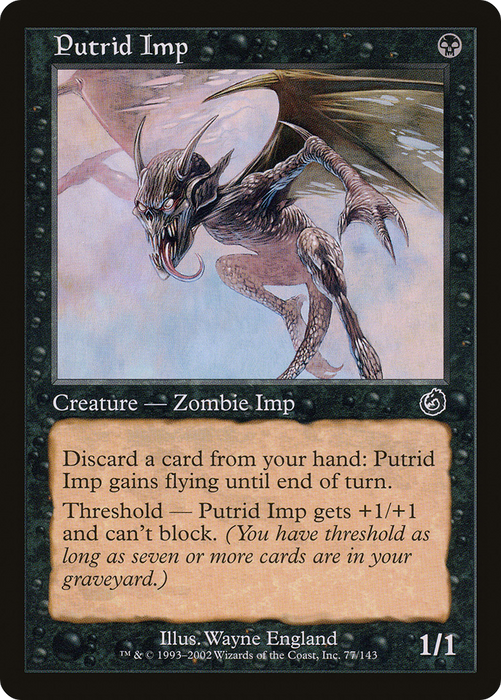 Putrid Imp (TOR-077) - common - Foil