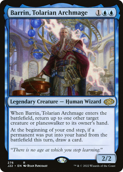 Barrin, Tolarian Archmage (J22-276) - rare