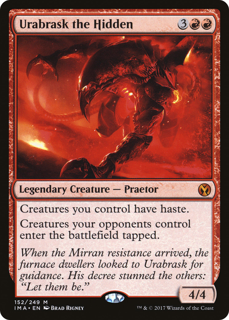 Urabrask the Hidden (IMA-152) - mythic