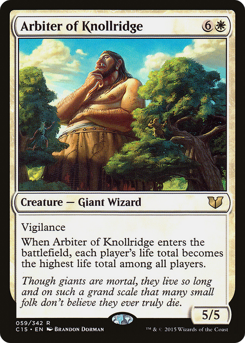 Arbiter of Knollridge (C15-059) - rare