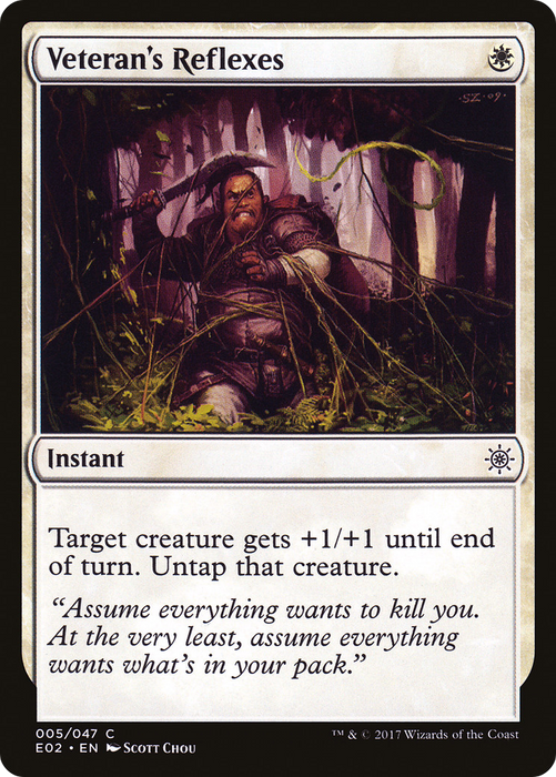 Veteran's Reflexes (E02-005) - common