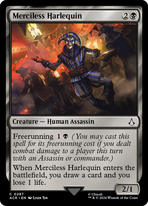 Merciless Harlequin (ACR-287) - common