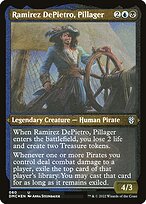 Ramirez DePietro, Pillager (DMC-060) - uncommon - Etched Foil