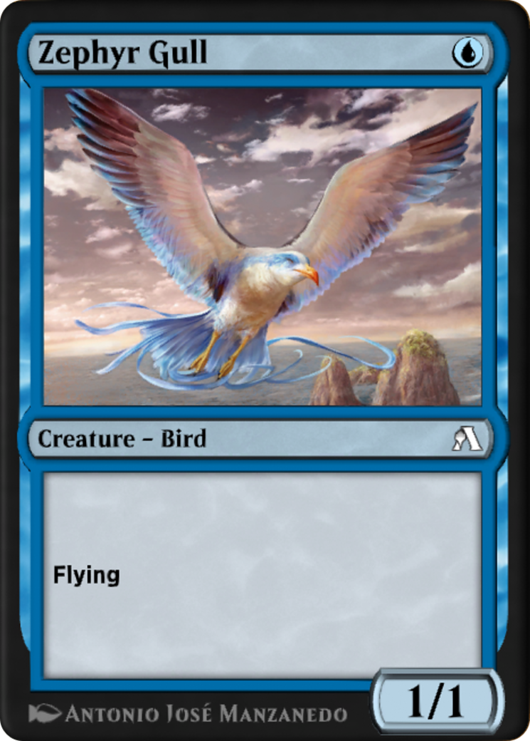 Zephyr Gull (OANA-023) - common