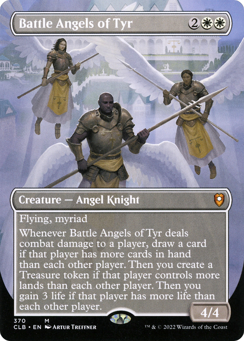 Battle Angels of Tyr (CLB-370) - mythic (Borderless)
