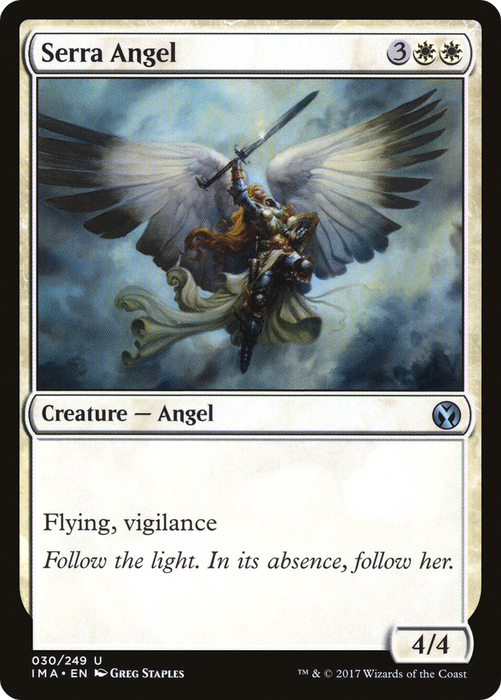 Serra Angel (IMA-030) - uncommon - Foil