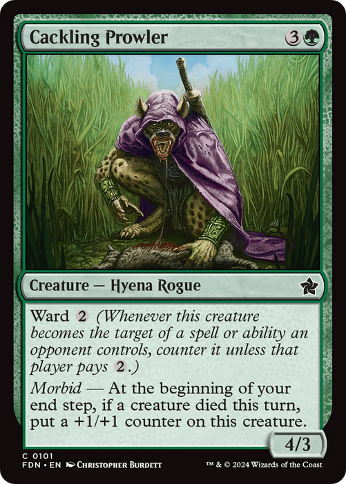Cackling Prowler (FDN-101) - common - Foil