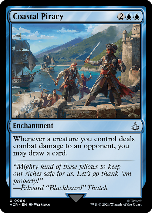 Coastal Piracy (ACR-084) - uncommon - Foil