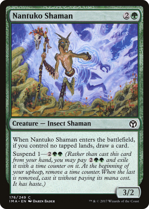 Nantuko Shaman (IMA-176) - common - Foil