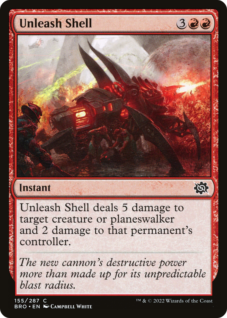 Unleash Shell (BRO-155) - common - Foil