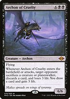 Archon of Cruelty (MH2-075) - mythic