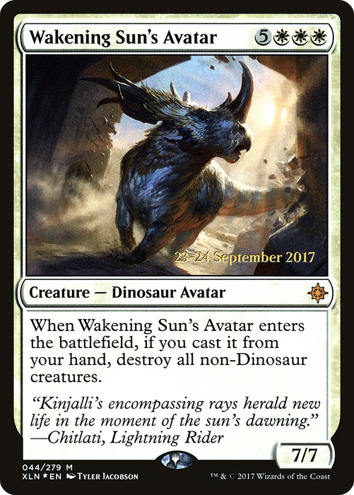Wakening Sun's Avatar (PRE-44S) - mythic - Foil
