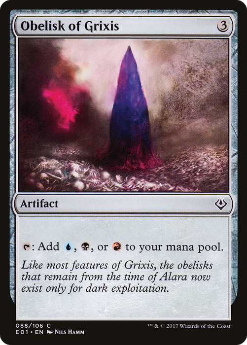 Obelisk of Grixis (AC2-088) - common