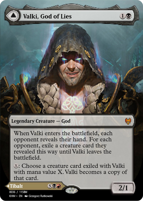 Valki, God of Lies // Tibalt, Cosmic Impostor (PRM-88272) - mythic - Foil